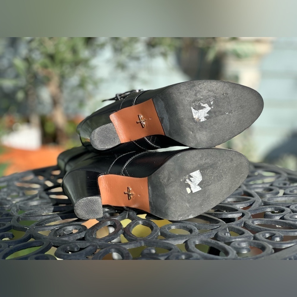 Pour La Victoire — Roslin Buckled-Wrap Leather Boots - Picture 7 of 9